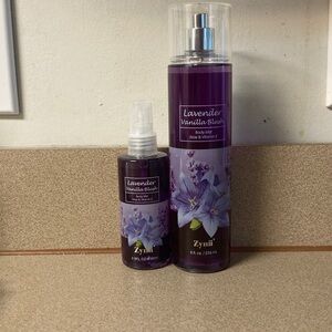 Lavender Vanilla Blush Body scent Set - Purple